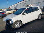 2014 Volkswagen Golf 2.5l White vin: WVWDB7AJ2EW007967