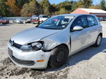 2014 Volkswagen Golf  Silver vin: WVWDB7AJ3EW008500