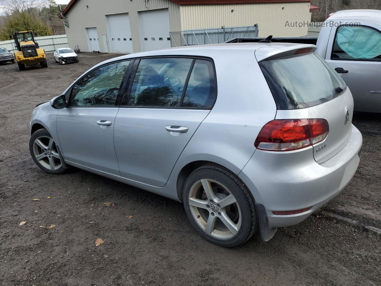 2014 Volkswagen Golf  Silver vin: WVWDB7AJ3EW010909