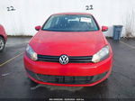 2014 Volkswagen Golf 2.5l Red vin: WVWDB7AJ4EW007792