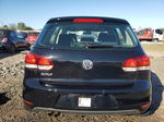 2014 Volkswagen Golf  Black vin: WVWDB7AJ4EW008148