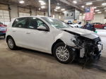 2014 Volkswagen Golf  White vin: WVWDB7AJ4EW009087