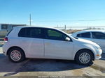 2014 Volkswagen Golf 2.5l White vin: WVWDB7AJ4EW011681