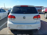 2014 Volkswagen Golf 2.5l White vin: WVWDB7AJ4EW011681