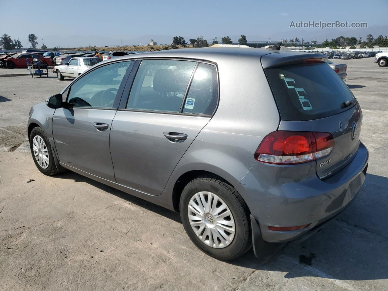 2014 Volkswagen Golf  Gray vin: WVWDB7AJ5EW003766