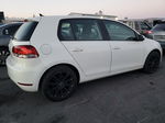 2014 Volkswagen Golf  White vin: WVWDB7AJ5EW008272