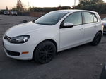 2014 Volkswagen Golf  White vin: WVWDB7AJ5EW008272