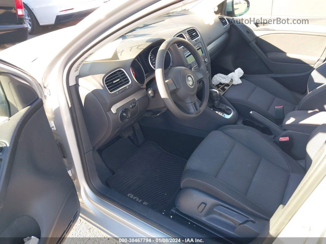 2014 Volkswagen Golf 2.5l Серебряный vin: WVWDB7AJ5EW009714