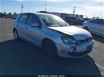 2014 Volkswagen Golf 2.5l Silver vin: WVWDB7AJ5EW009714