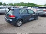 2014 Volkswagen Golf 2.5l Синий vin: WVWDB7AJ6EW004537