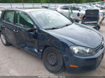 2014 Volkswagen Golf 2.5l Blue vin: WVWDB7AJ6EW004537