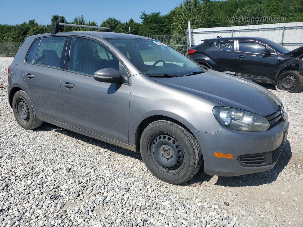 2014 Volkswagen Golf  Gray vin: WVWDB7AJ6EW005848