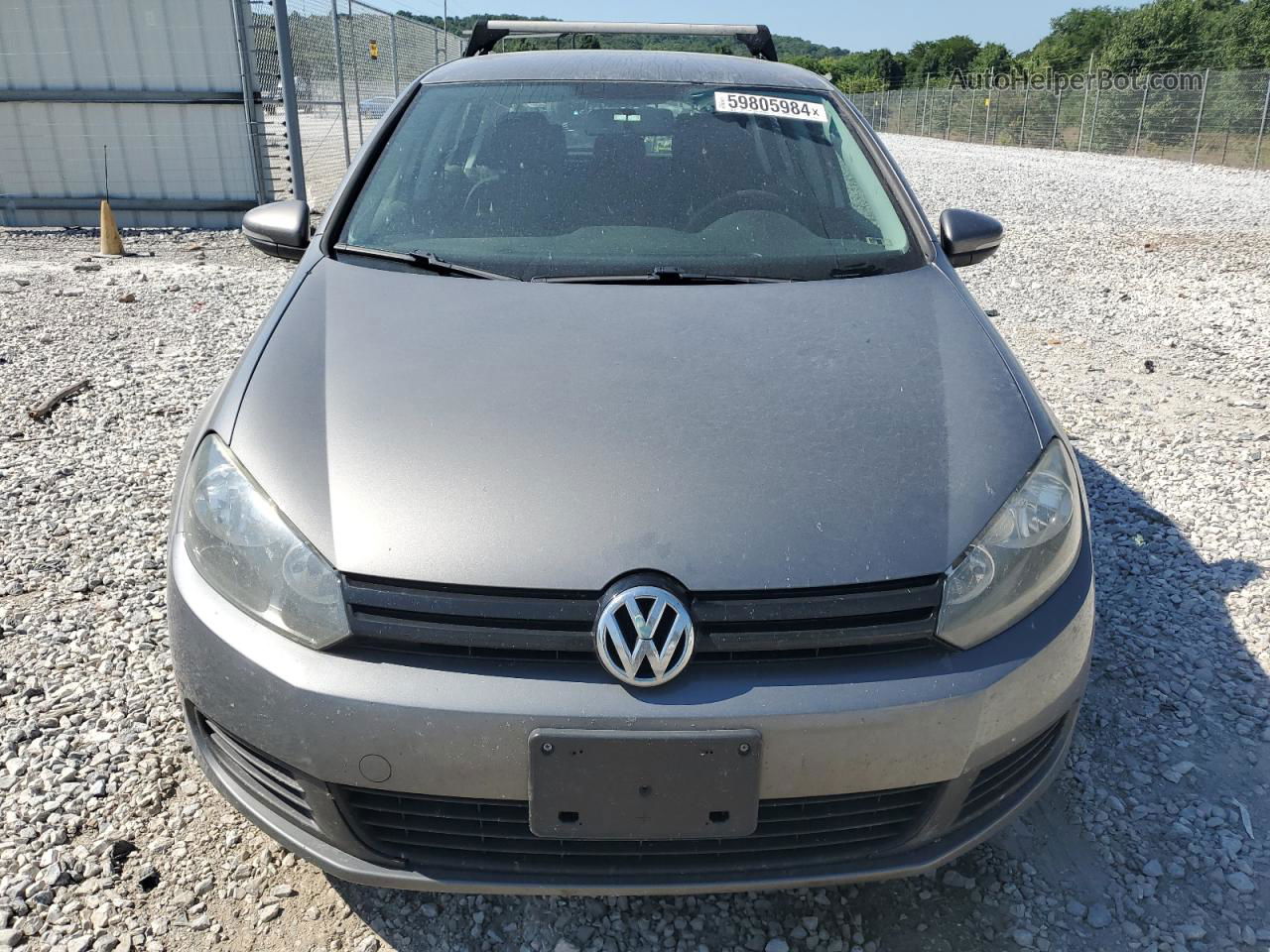 2014 Volkswagen Golf  Gray vin: WVWDB7AJ6EW005848