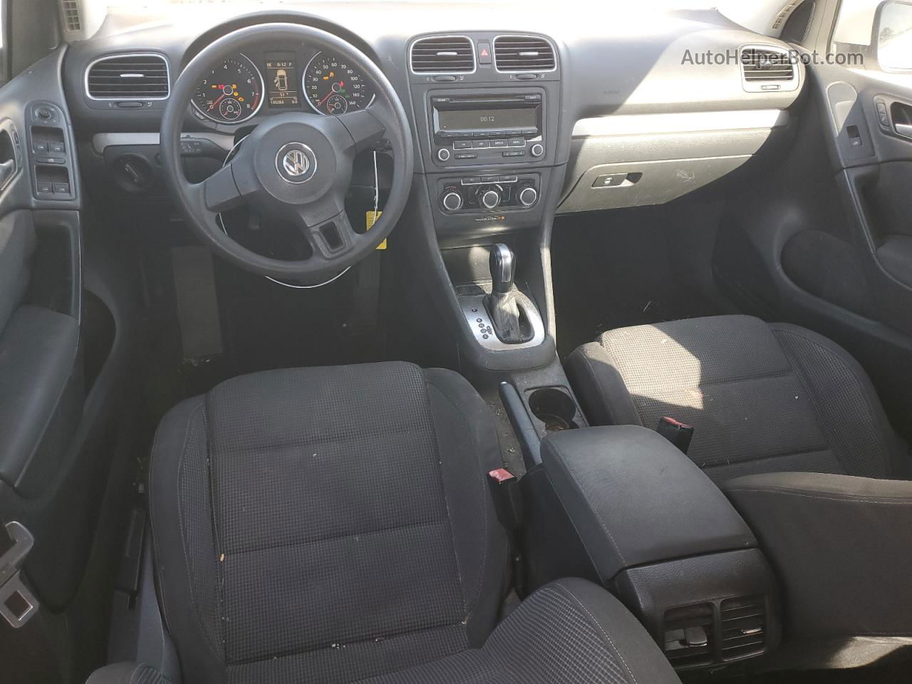 2014 Volkswagen Golf  Белый vin: WVWDB7AJ6EW007339