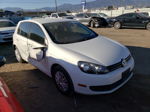 2014 Volkswagen Golf  White vin: WVWDB7AJ6EW008149