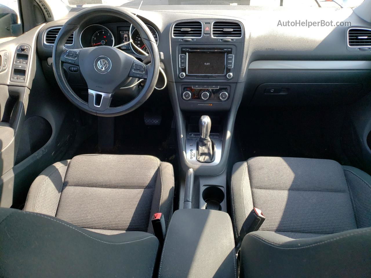 2014 Volkswagen Golf  Серый vin: WVWDB7AJ7EW004756