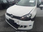 2014 Volkswagen Golf W/conv & Sunroof White vin: WVWDB7AJ7EW006796