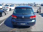 2014 Volkswagen Golf   Dark Blue vin: WVWDB7AJ7EW010637