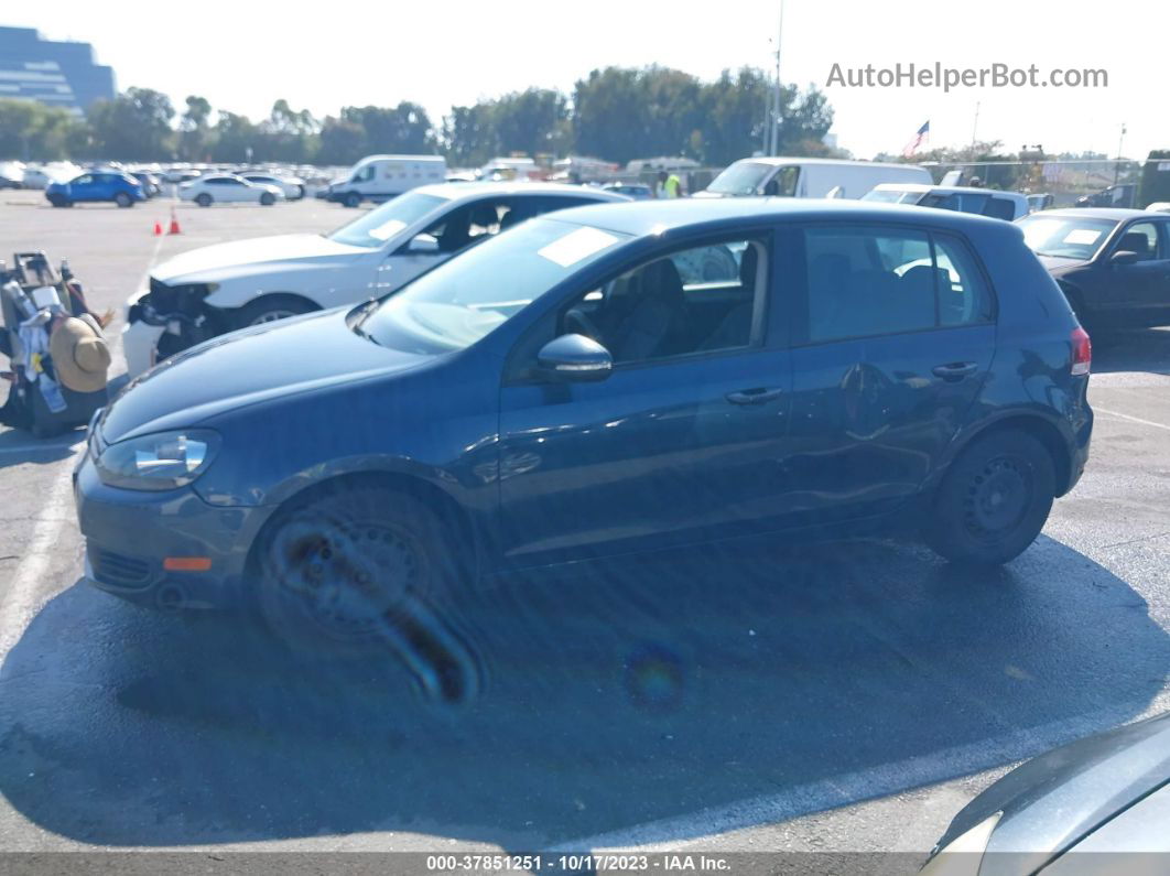 2014 Volkswagen Golf   Dark Blue vin: WVWDB7AJ7EW010637