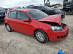 2014 Volkswagen Golf  Red vin: WVWDB7AJ7EW011612