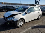 2014 Volkswagen Golf  White vin: WVWDB7AJ7EW011853