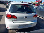 2014 Volkswagen Golf 2.5l White vin: WVWDB7AJ8EW001123