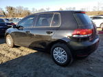 2014 Volkswagen Golf  Black vin: WVWDB7AJ8EW001266