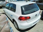 2014 Volkswagen Golf  White vin: WVWDB7AJ8EW003485