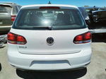 2014 Volkswagen Golf  White vin: WVWDB7AJ8EW003485