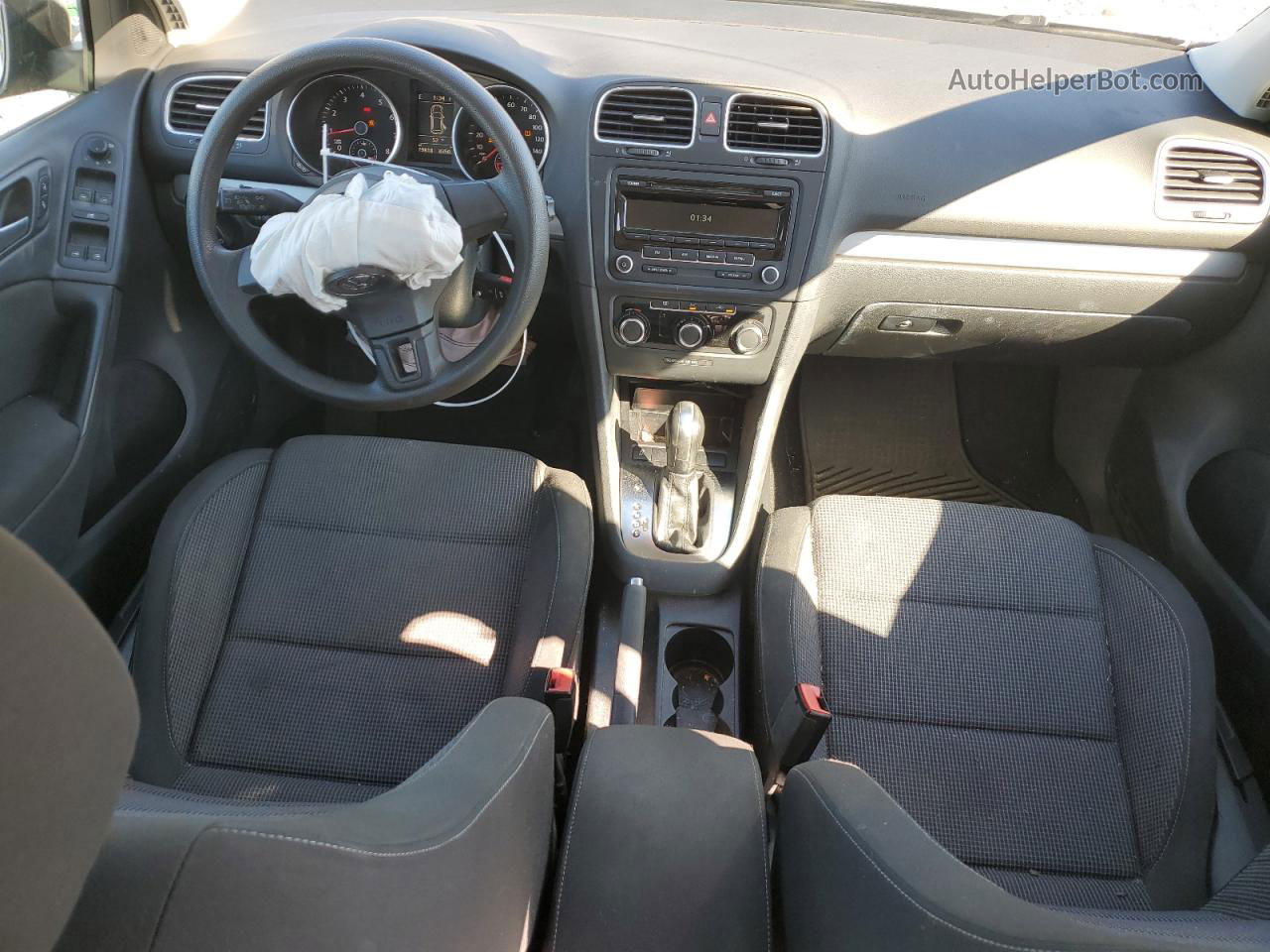 2014 Volkswagen Golf  Синий vin: WVWDB7AJ8EW007780