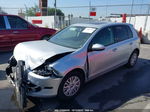 2014 Volkswagen Golf 2.5l Silver vin: WVWDB7AJ9EW000899