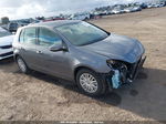 2014 Volkswagen Golf 2.5l Gray vin: WVWDB7AJ9EW009120