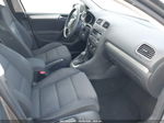 2014 Volkswagen Golf 2.5l Gray vin: WVWDB7AJ9EW009120