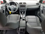 2014 Volkswagen Golf  Красный vin: WVWDB7AJ9EW009456