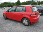 2014 Volkswagen Golf  Red vin: WVWDB7AJ9EW009456