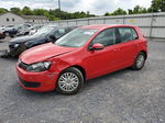 2014 Volkswagen Golf  Red vin: WVWDB7AJ9EW009456