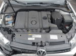 2014 Volkswagen Golf 2.5l White vin: WVWDB7AJ9EW009666