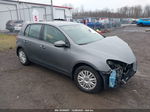 2014 Volkswagen Golf 2.5l Gray vin: WVWDB7AJ9EW011885