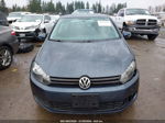 2014 Volkswagen Golf 2.5l Dark Blue vin: WVWDB7AJXEW001348