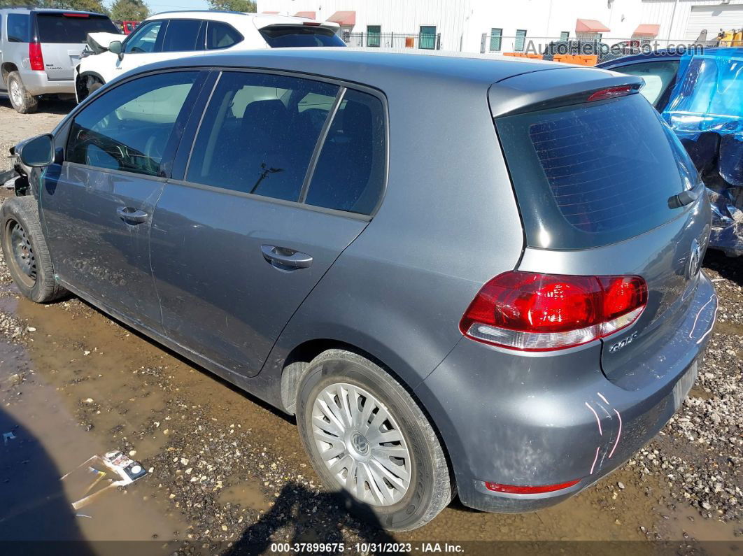 2014 Volkswagen Golf 2.5l Silver vin: WVWDB7AJXEW001396