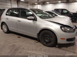 2014 Volkswagen Golf 2.5l Silver vin: WVWDB7AJXEW008574