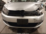 2014 Volkswagen Golf 2.5l Silver vin: WVWDB7AJXEW008574