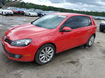 2014 Volkswagen Golf  Red vin: WVWDM7AJ1EW004472