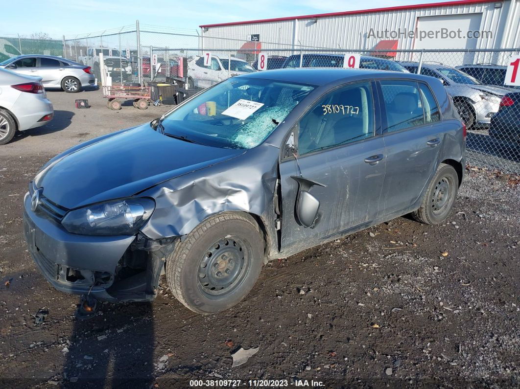 2014 Volkswagen Golf 2.0l Tdi Gray vin: WVWDM7AJ3EW004456