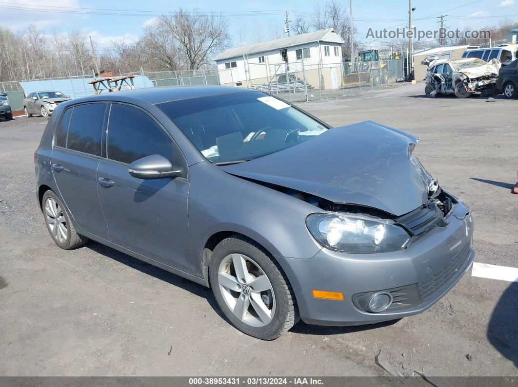 2014 Volkswagen Golf 2.0l Tdi Gray vin: WVWDM7AJ3EW005106