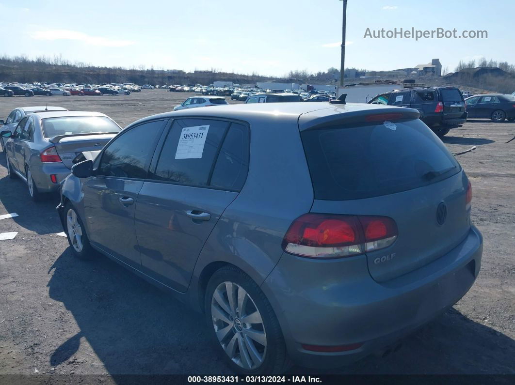 2014 Volkswagen Golf 2.0l Tdi Gray vin: WVWDM7AJ3EW005106