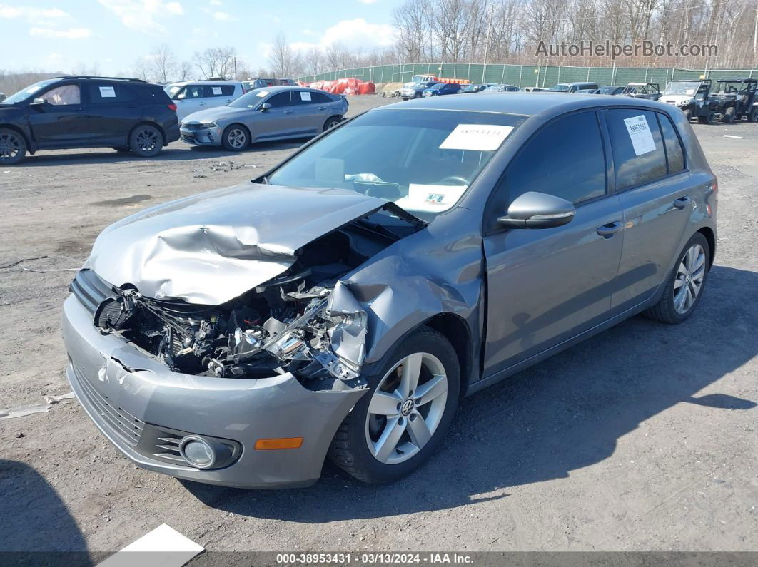 2014 Volkswagen Golf 2.0l Tdi Gray vin: WVWDM7AJ3EW005106