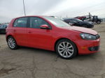 2014 Volkswagen Golf  Red vin: WVWDM7AJ4EW001503