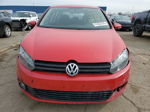 2014 Volkswagen Golf  Red vin: WVWDM7AJ4EW001503