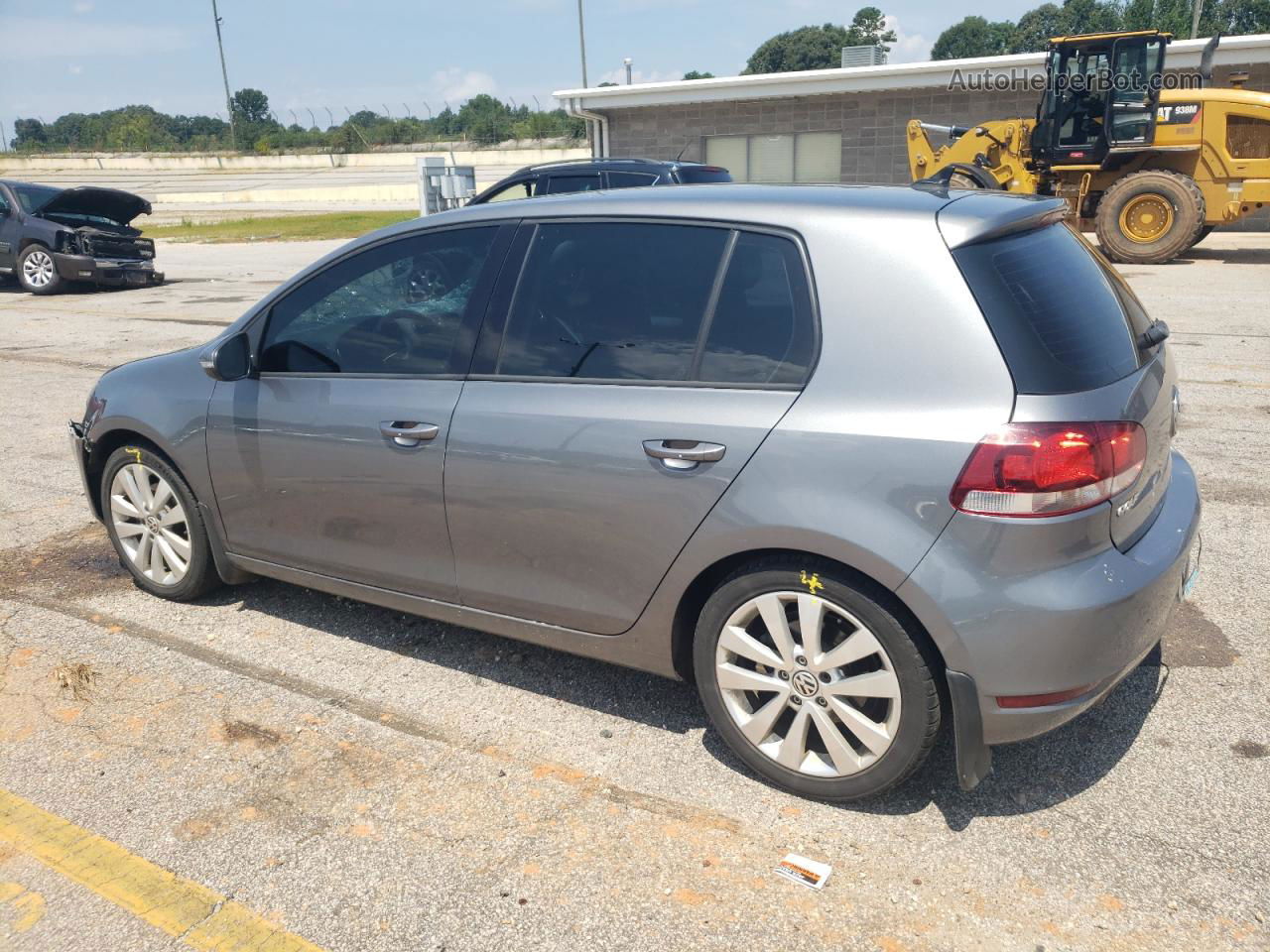 2014 Volkswagen Golf  Gray vin: WVWDM7AJ4EW005177